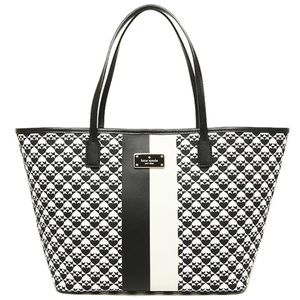 KATE SPADE Penn Place Black/White tote